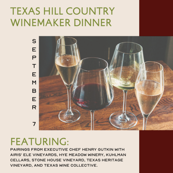 Fall Winemaker Dinner